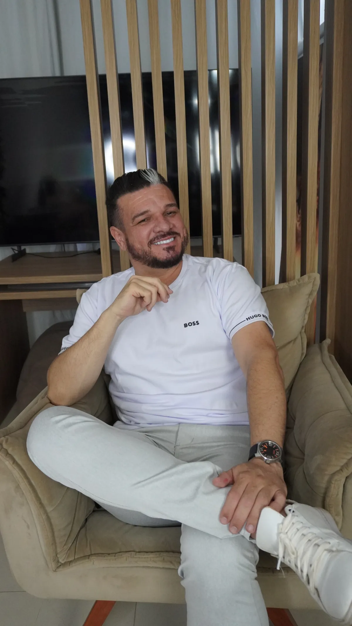 Marcos Leandro em contexto de consultoria empresarial